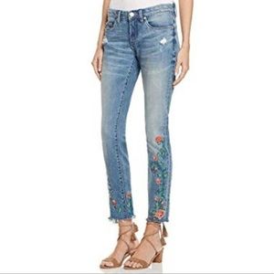 Blanknyc floral jeans